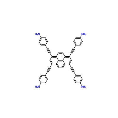 CAS 1404196-75-3|[4,4',4'',4'''-[פירן-1,3,6,8-tetrayltetrakis(אתין-2,1-diyl)]טטראנילין ]