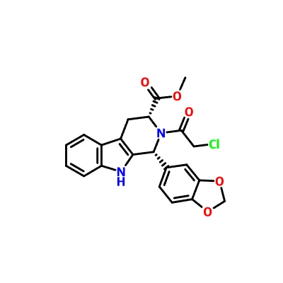 CAS 171489-59-1|(1R,3R)-METHYL-1,2,3,4-TETRAHYDRO-2-CHLOROACETYL-1-(3,4-METHYLENEDIOXYPHENYL)-9H -PYRIDO[3,4-B]INDOL-3-CARBOXYLATE