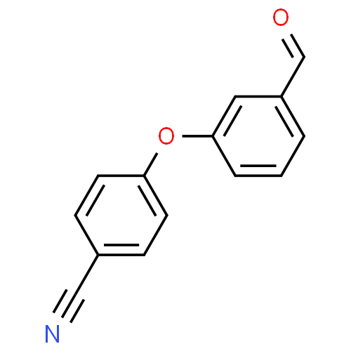 CAS 90178-72-6|4-(3-פורמילפנוקסי)בנזוניטריל