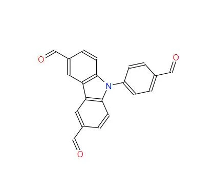 CAS:1782957-87-2丨4,4',4''-(9H-קרבזול-3,6,9-triyl)tribenzaldehyde
