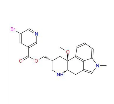 CAS:192504-81-7丨Ergoline-8-מתנול, 10-מתוקסי-1-מתיל-, 5-ברומו-3-פירידין-קרבוקסילאט (אסטר), (8)- (9CI)